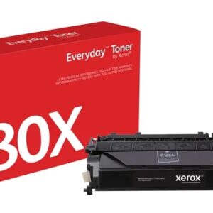 xerox everyday hp cf280x negro cartucho de toner generico reemplaza 80x