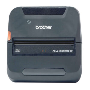 brother rj 4230b impresora termica portatil de etiquetas y tickets bluetooth, usb resolucion 203ppp velocidad 127mms color negro
