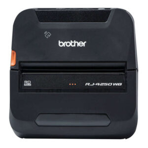brother rj 4250wb impresora termica portatil de etiquetas y tickets wifi, bluetooth, usb resolucion 203ppp velocidad 127mms color negro