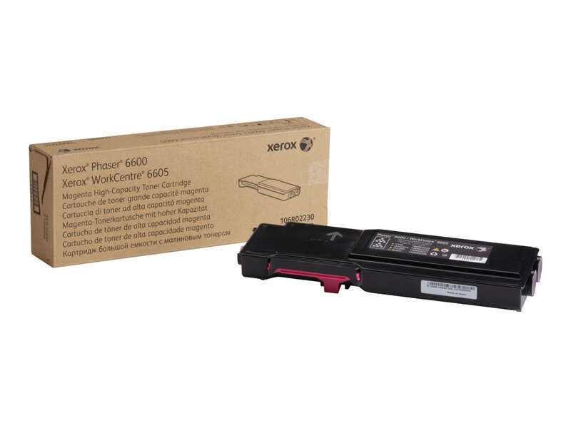 xerox phaser 6600/workcentre 6605 magenta cartucho de toner original 106r02230