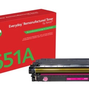 xerox everyday hp ce343a/ce743a/ce273a magenta cartucho de toner remanufacturado reemplaza 651a/307a/650a