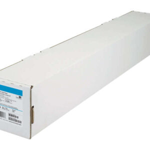 hp bobina de papel para plotter blanco brillante para inyeccion de tinta 914mm x 45.7m 90gr