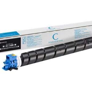 kyocera tk8515 cyan cartucho de toner original 1t02ndcnl1/1t02ndcnl0/tk8515c