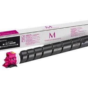 kyocera tk8515 magenta cartucho de toner original 1t02ndbnl1/1t02ndbnl0/tk8515m