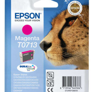 epson t0713 magenta cartucho de tinta original c13t07134012