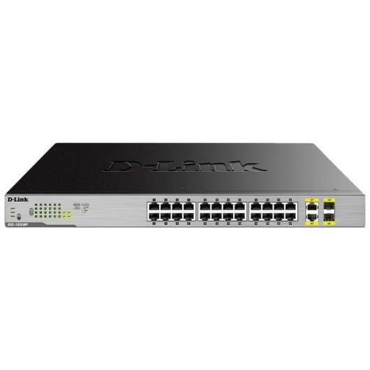 d link switch 26 puertos gigabit 10/100/1000 mbps poe
