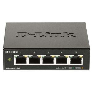 d link switch smart 5 puertos gigabit 10/100/1000 mbps