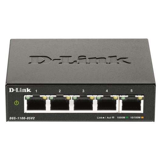 d link switch smart 5 puertos gigabit 10/100/1000 mbps