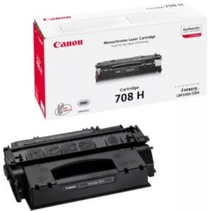 canon 708h negro cartucho de toner original 0917b002