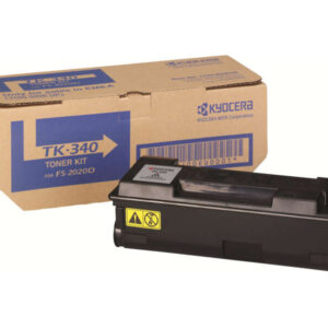 kyocera tk340 negro cartucho de toner original 1t02j00euc