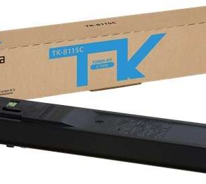 kyocera tk8115 cyan cartucho de toner original 1t02p3cnl0/tk8115c