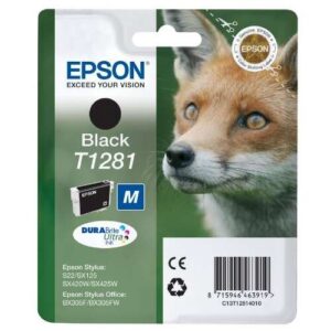 epson t1281 negro cartucho de tinta original c13t12814012