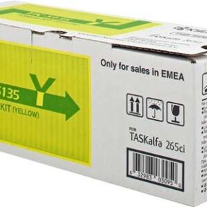 kyocera tk5135 amarillo cartucho de toner original 1t02paanl0/tk5135y