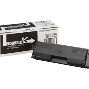 kyocera tk580 negro cartucho de toner original 1t02kt0nl0/tk580k