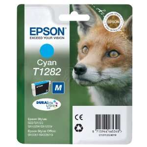 epson t1282 cyan cartucho de tinta original c13t12824012