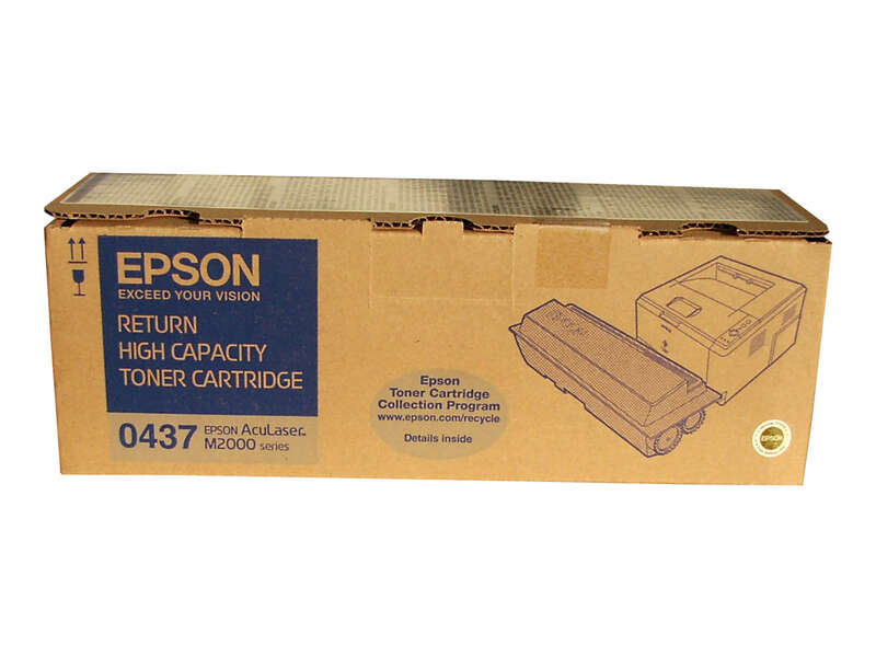 epson aculaser m2000 negro cartucho de toner original c13s050435/c13s050437