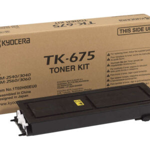 kyocera tk675 negro cartucho de toner original 1t02h00eu0