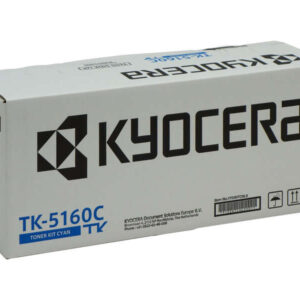 kyocera tk5160 cyan cartucho de toner original 1t02ntcnl0/tk5160c