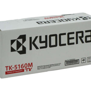 kyocera tk5160 magenta cartucho de toner original 1t02ntbnl0/tk5160m