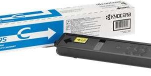 kyocera tk895 cyan cartucho de toner original 1t02k0cnl0/tk895c
