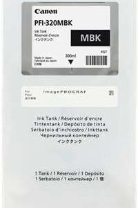 canon pfi320 negro mate cartucho de tinta original 2889c001