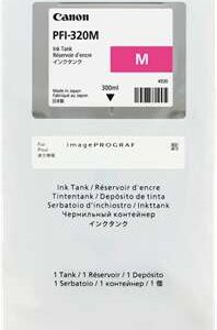 canon pfi320 magenta cartucho de tinta original 2892c001