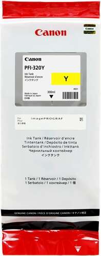 canon pfi320 amarillo cartucho de tinta original 2893c001