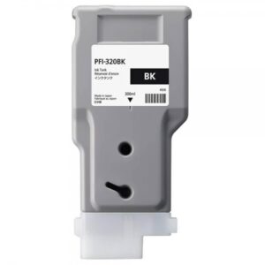 canon pfi320 negro cartucho de tinta pigmentada generico reemplaza 2890c001