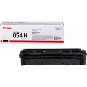canon 054h amarillo cartucho de toner original 3025c002