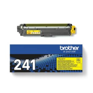 brother tn241 amarillo cartucho de toner original tn241y