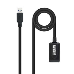 nanocable cable prolongador con amplificador usb a 3.0 macho a usb a hembra 15m