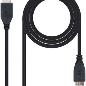 nanocable cable usb a 3.0 macho a micro usb 3.0 macho 1m