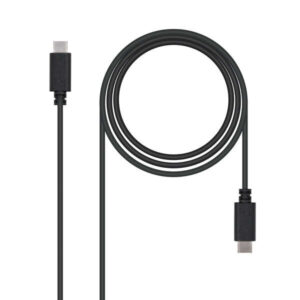 nanocable cable usb c 2.0 macho a usb c macho 2m