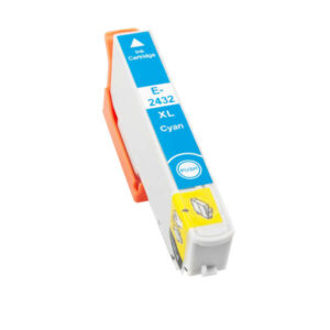 epson t2432/t2422 (24xl) cyan cartucho de tinta generico reemplaza c13t24324012/c13t24224012