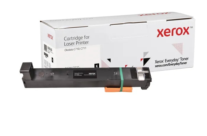 xerox everyday oki c710/c711 negro cartucho de toner generico reemplaza 44318608