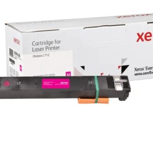 xerox everyday oki c712 magenta cartucho de toner generico reemplaza 46507614