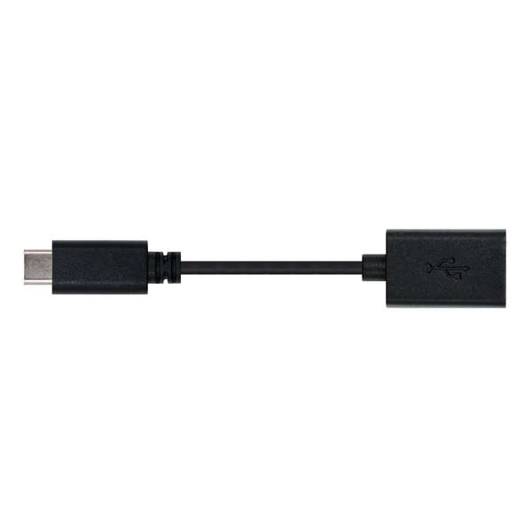 nanocable cable usb c 2.0 macho a usb a hembra 15cm