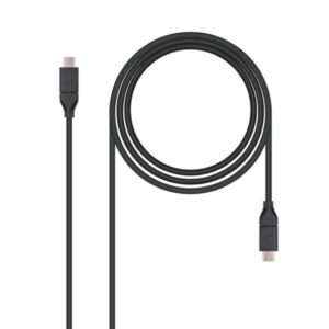 nanocable cable usb c 3.1 gen 2 10gbps macho a usb c macho 1m