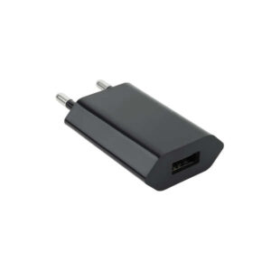 nanocable mini cargador de red usb 5v color negro