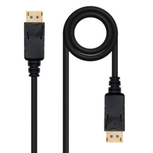 nanocable cable displayport macho a displayport macho 1m color negro