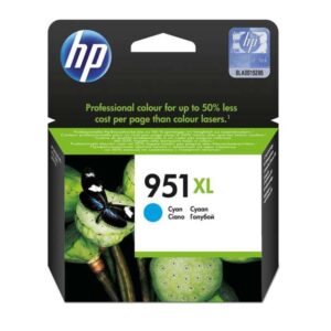 hp 951xl cyan cartucho de tinta original cn046ae