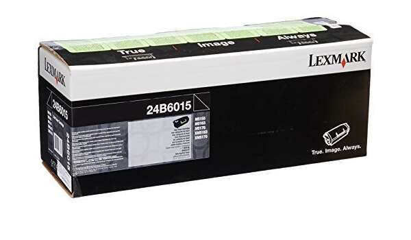 lexmark m5155/m5163/m5170/xm5163/xm5170 negro cartucho de toner original 24b6015