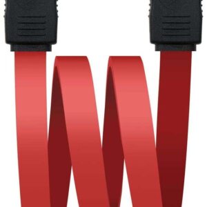 nanocable cable datos sata oem 0.50m color rojo
