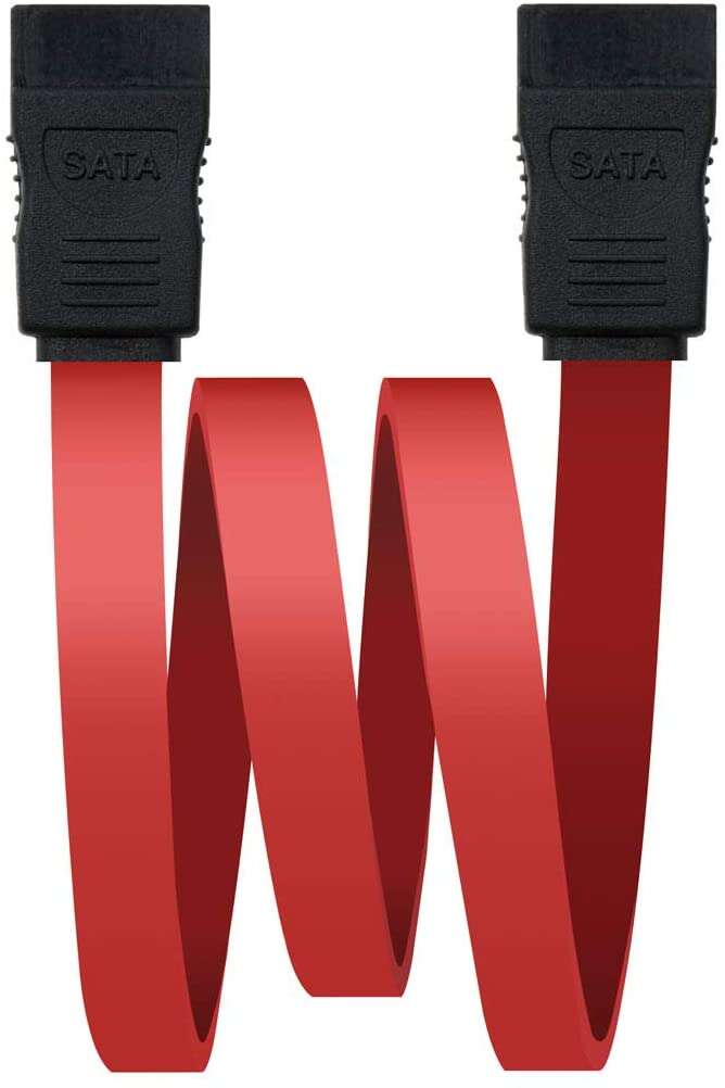 nanocable cable datos sata oem 0.50m color rojo