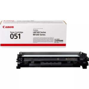 canon 051 negro cartucho de toner original 2168c002