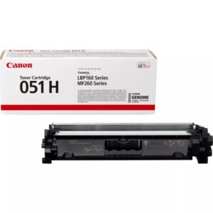 canon 051h negro cartucho de toner original 2169c002