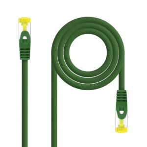 nanocable cable de red latiguillo rj45 lszh cat.6a sftp awg26 3m color verde
