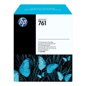 hp 761 transparente cartucho de mantenimiento limpiador original ch649a