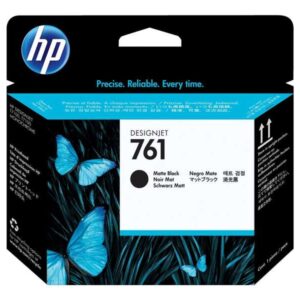 hp 761 cabezal de impresion original negro mate ch648a