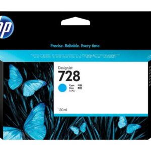 hp 728 cyan cartucho de tinta original f9j67a